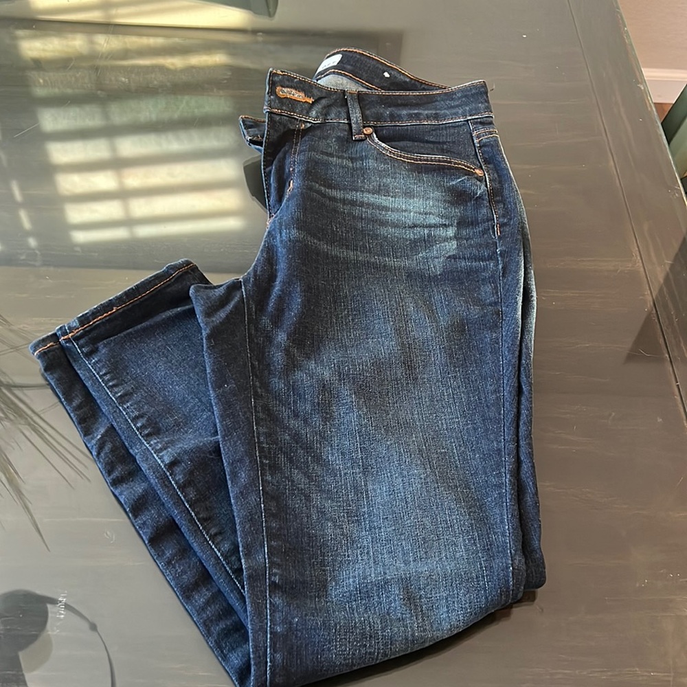Loft size 4 curvy skinny jeans